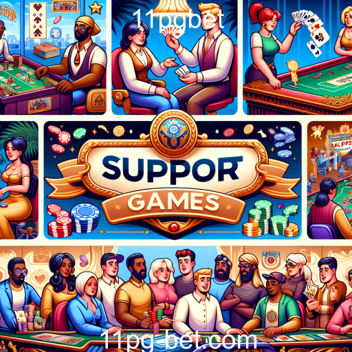 A Ascensão dos Jogos de Suporte na 11pgbet